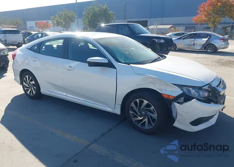 2017 Honda Civic Ex z USA, uszkodzony, nr VIN 19XFC2F71HE227265